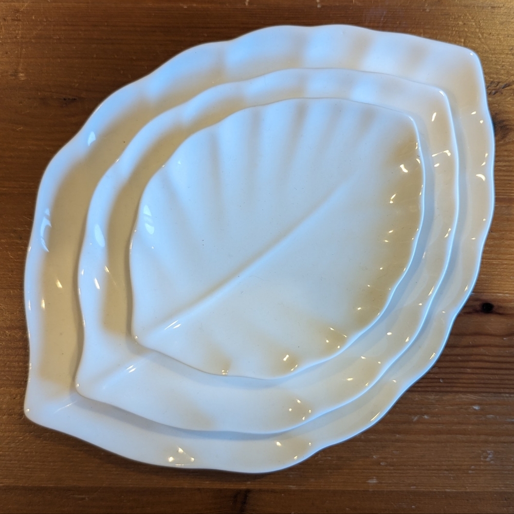 Set of 3 Crate & Barrel plates